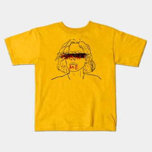 tumblr girl Kids T-Shirt